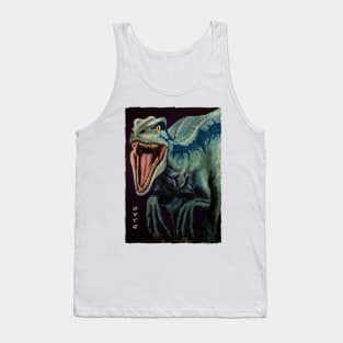 Raptor - White Tank Top